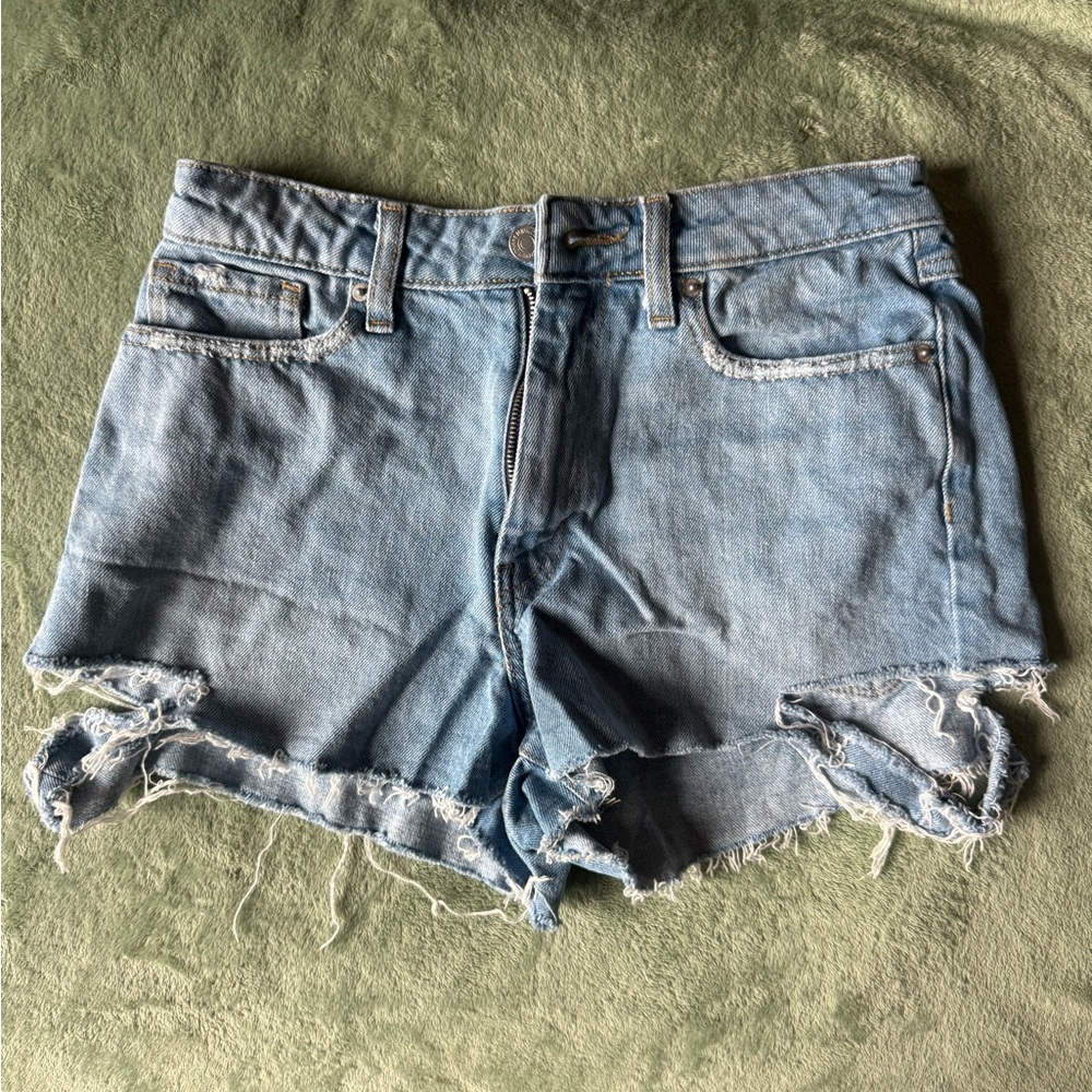 Forever 21 Distressed Denim Shorts